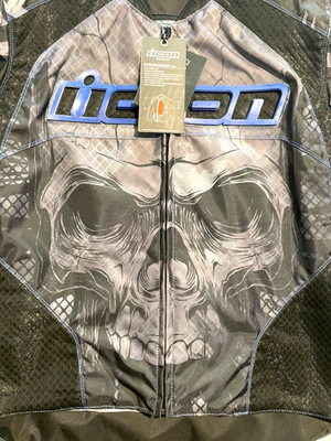 ICON Overlord Reaver Motorcycle Jacket XL (44/46) New w/tags | eBay