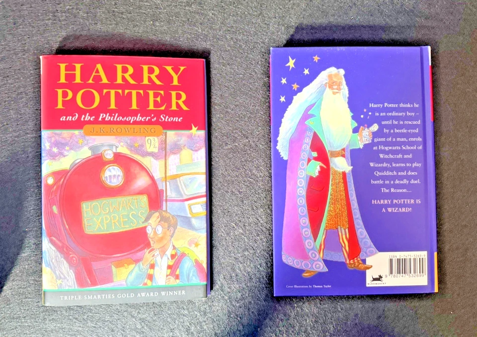 Harry Potter & The Philosopher’s Stone J.K. Rowling 1st Edition Early Print Run - image 2 of 4