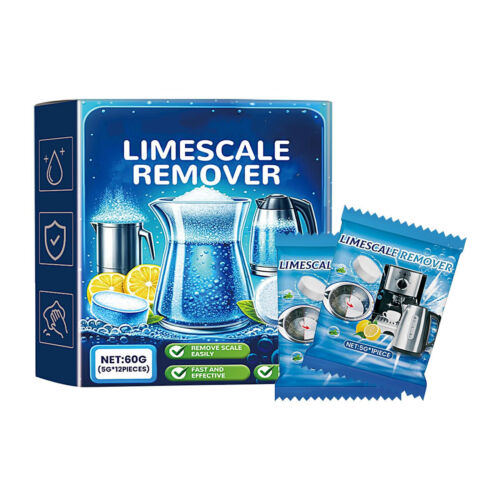 All Purpose Descaler Tablets Cleaning Coffee Machine 12pcs Coffee Pots Cleaner