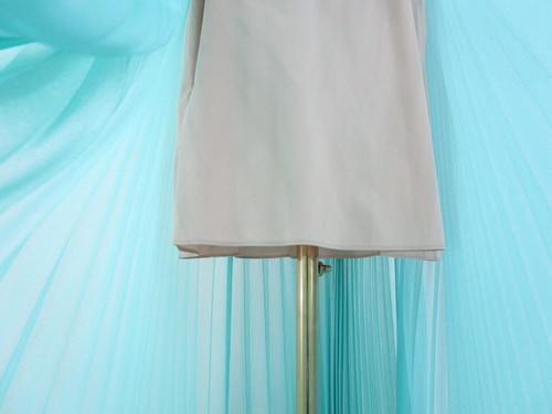 Vestido Formal BCBG MAXAZRIA Aqua Encaje Acordeón Plisado Talla 2 Nuevo con Etiquetas $548 - Imagen 8 de 16