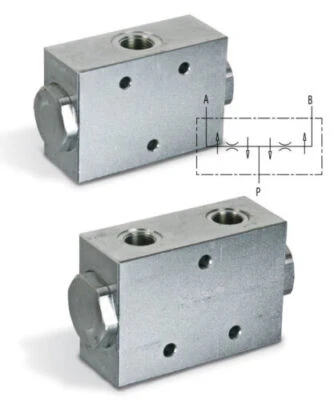 Stromteiler Mengenteiler Stahl verzinkt DFL Teilungsverhältnis: 50/50