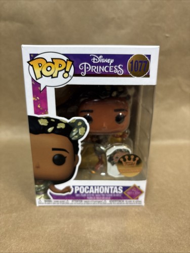 Funko Pop! Disney Ultimate Princess - Pocahontas (Gold) W/ Pin - Exclusive 1077
