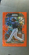 2022 Panini Prizm Tier II Red Velocity #190 Josh Bell Nationals