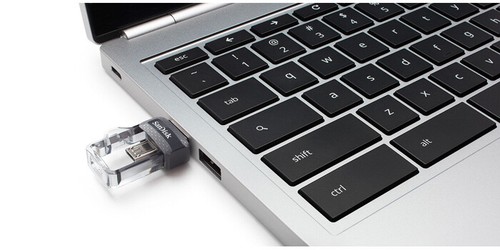SANDISK ULTRA DUAL M3 micro USB 3.0 OTG FLASH DRIVE 256GB 128GB 64GB 32GB LOT - Picture 2 of 9