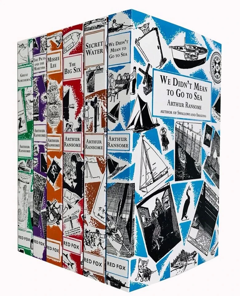Arthur Ransome Swallows and Amazons Series 7-12 Books Collection Set NEW