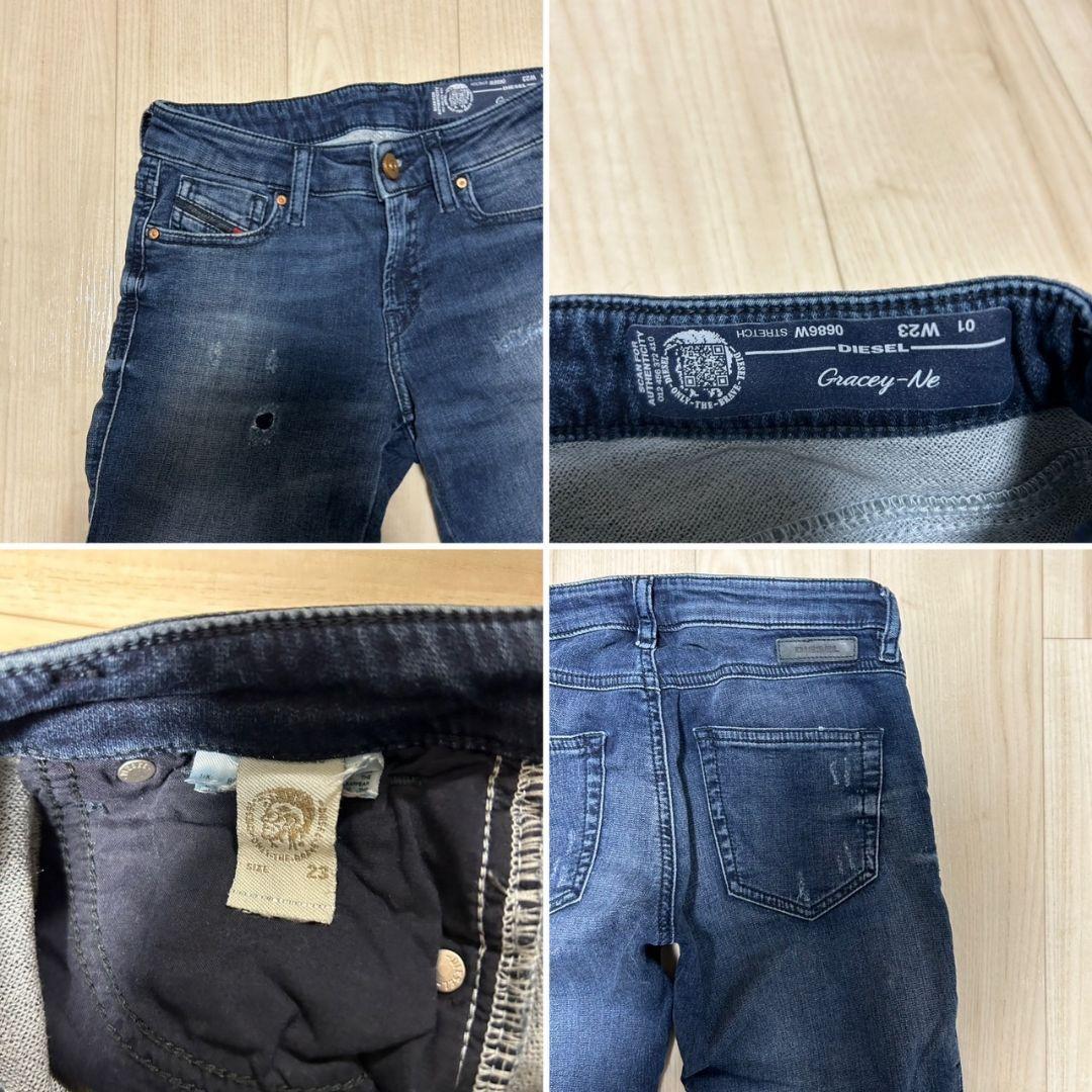 DIESEL GRACEY JOGG W23 スキニーデニム スリム Diesel Women S Jogg Denim Skinny Gracey Ne W23 Luxury Slim