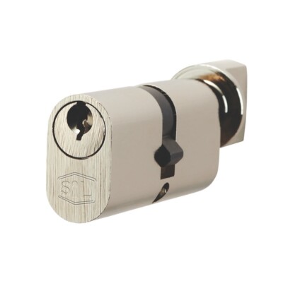 Smith & Locke 5-Pin Oval Zylinder & Drehung 35-35 (70 mm) Nickel