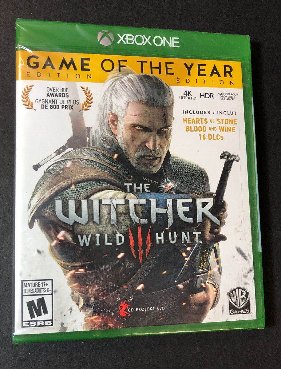  The Witcher 3 Game of the Year Edition (Xbox One) : Video Games