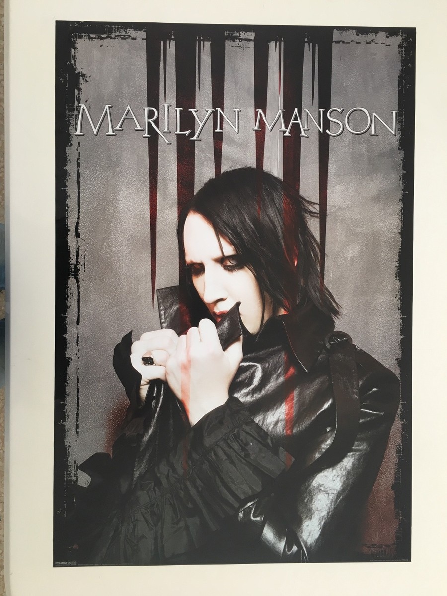 MARILYN MANSON,AUTHENTIC LICENSED 2007 POSTER | eBay