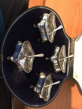  SALI E CUCCHIAI ARGENTO MARCATI 1919 CON CUSTODIA 