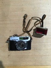 Vintage Petri 7 Camera w/Minicam Flash, Lens Pre-Owned for Parts