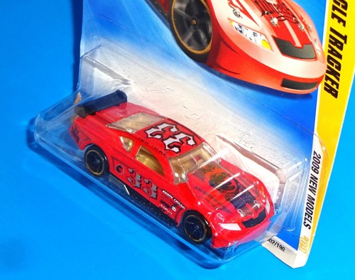 Hot Wheels 2009 New Models Series #2 Circle Tracker Red w/ OH5SPs - Picture 2 of 2