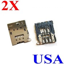 2x SIM Card Reader Slot Tray for Samsung Galaxy S6 Edge Plus G928A G928P G928V