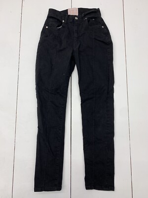 Revice Womens Black Skinny Jeans Size 25