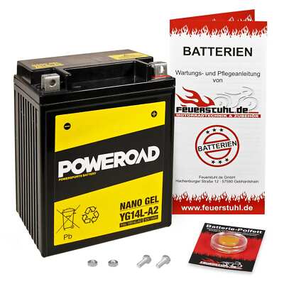 Batterie MZ/MuZ Silver Star 500 Classic 92-97 GEL startbereit m. Pfand