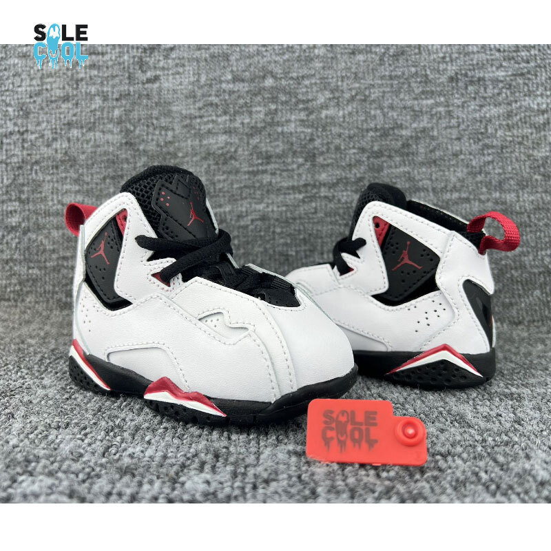 Nike Air Jordan True Flight TD TODDLERSWhite Black Shoes 343797