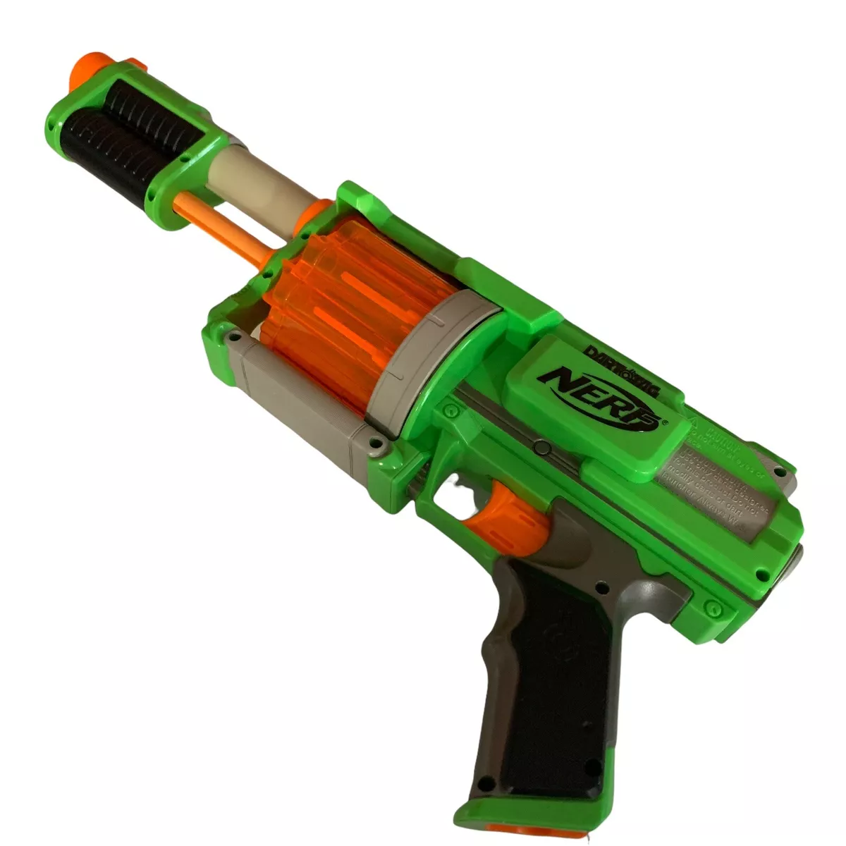 Fury Fire Pump Action Revolver Nerf Gun Team Tag 10 Dart Barrel | eBay