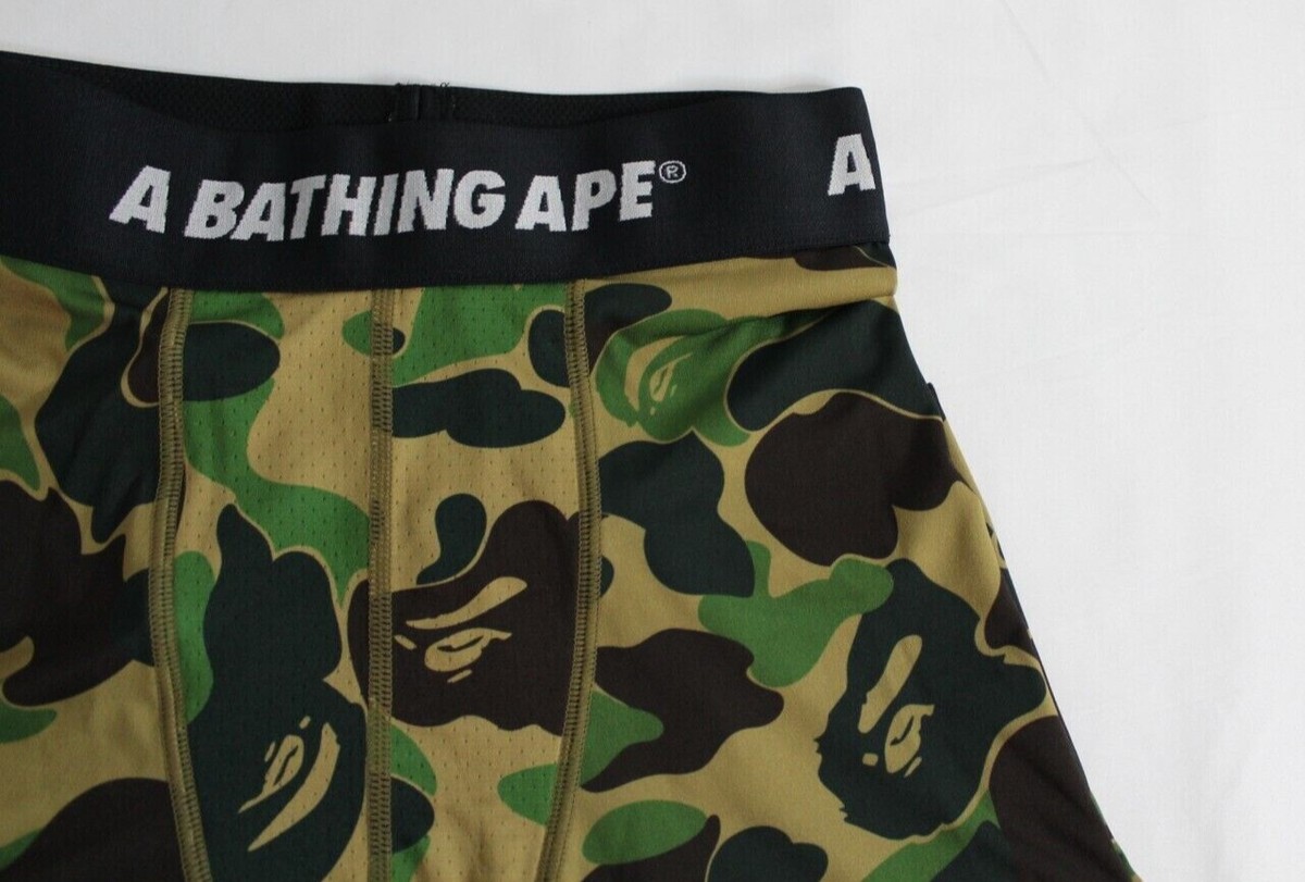 新品 19ss BAPE × adidas Football TIGHTS XS Bape-x-Adidas-SB-Tights-Green.
