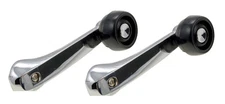 NEW LatchWell Window Crank Handle PAIR Black Knob / FOR 78-93 DODGE RAM TRUCKS