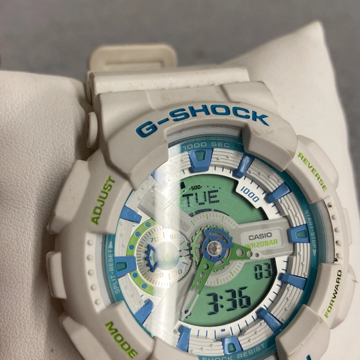 Casio G-Shock GA-110WG-7AJF White 141-211014-03OH | eBay