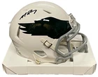 MICHAEL VICK SIGNED PHILADELPHIA EAGLES WHITE MINI HELMET BECKETT WITNESS COA