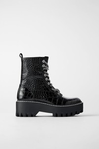 zara animal boots
