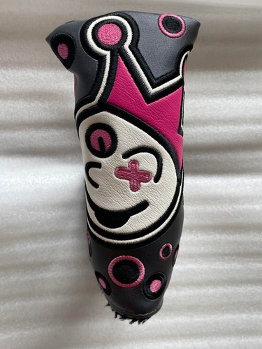 Scotty Cameron Custom Shop Jackpot Johnny Head Cover Charcoal Pink Rare - Picture 2 of 13