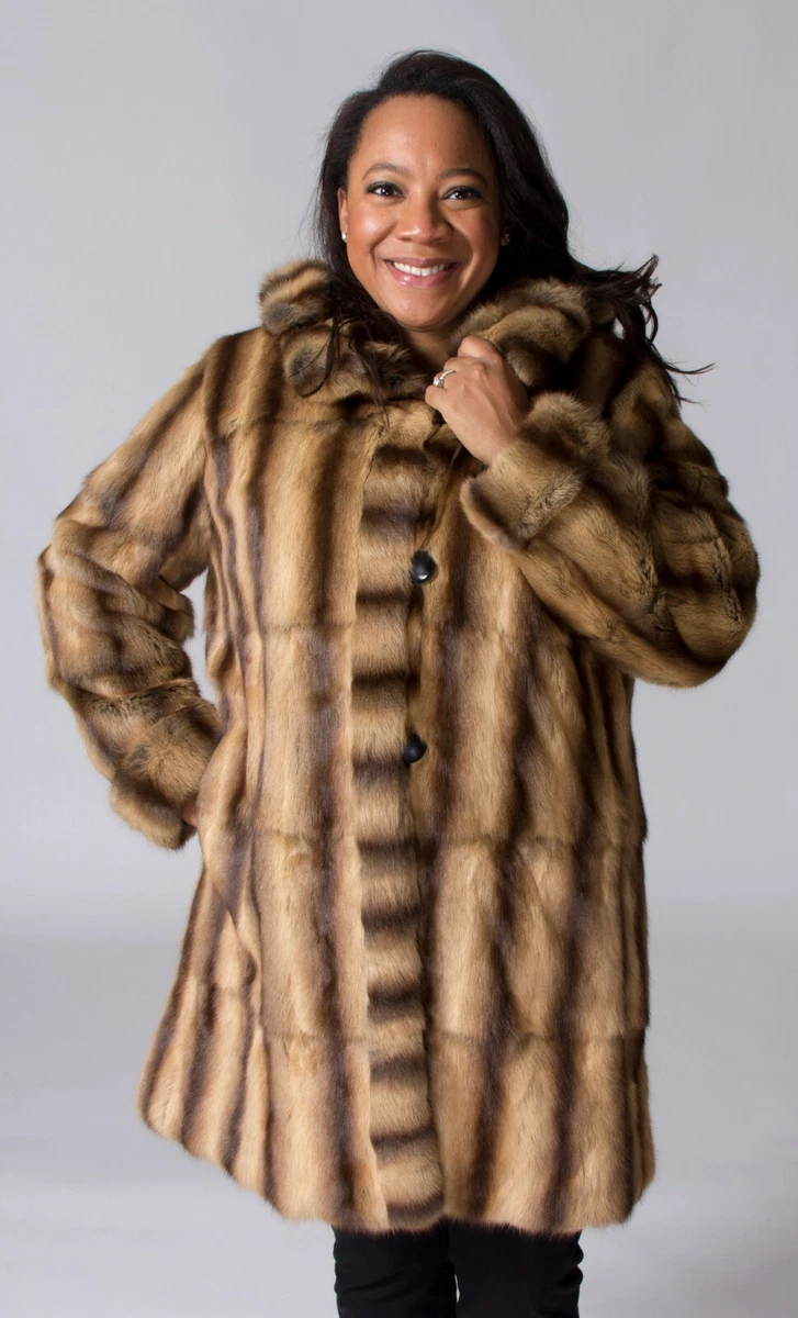 Squirrel clearance fur coat