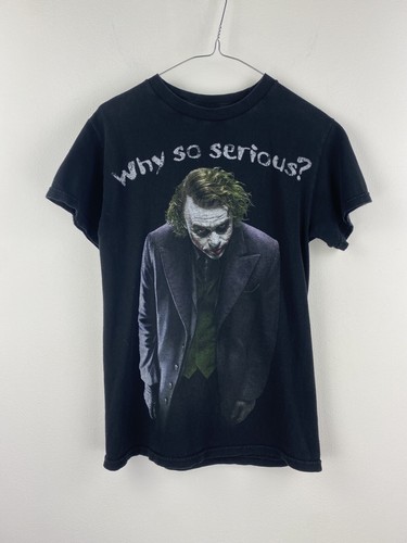 Joker T Shirt Why So Serious Size Small 