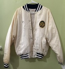 Vintage Don -Jac Shiny Bomber Jacket SZ XL Made In USA.