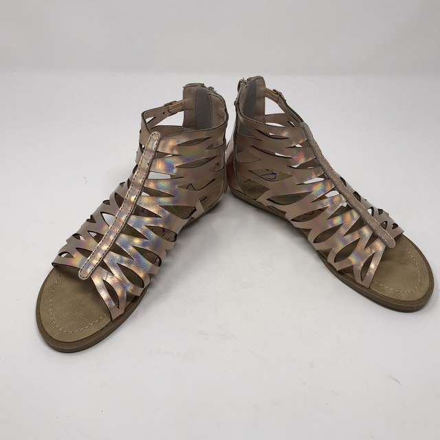 Blowfish Flat Sandals SZ 6 Multi Color Espadrille Women Shoes | eBay