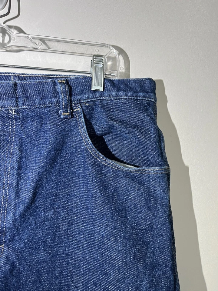 Bulwark FR Flame Resistant Men's Jeans Size 38x34 Blue Denim ARC Rating Nice - Image 3 of 4