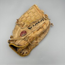 Used Rawlings RBG4 Deep Well Pocket Fastback Model Softball Size 13 Inch Glove
