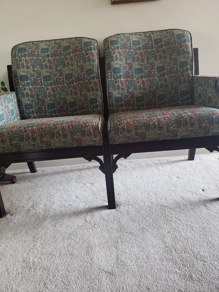 Sofá estilo Ming asiático de mediados de siglo Foto 2 de 4