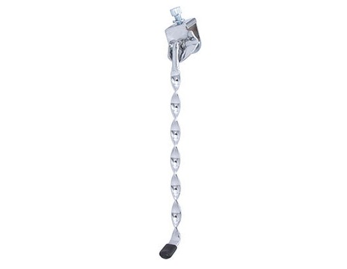 Chrome FLAT TWISTED Kickstand for 20" or 26" Bikes Lowrider Cruiser Bicycle - Picture 4 of 4