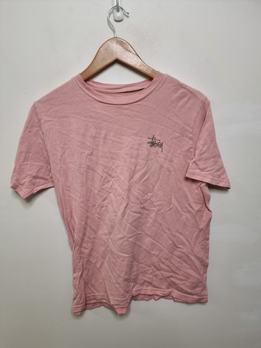 vintage stussy shirt adult size small pink logo 80s 90s - Picture 5 of 6