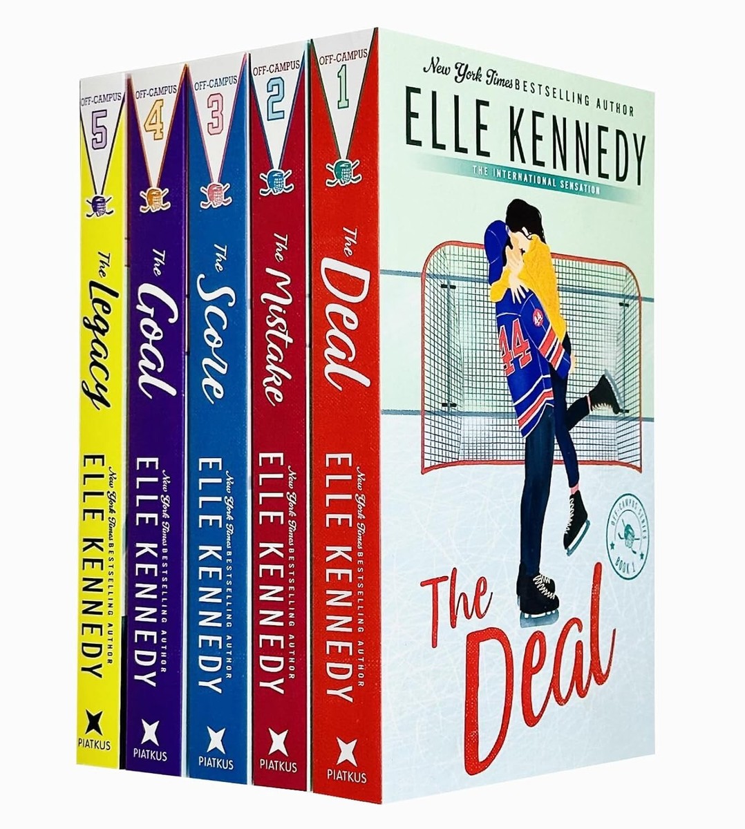 洋書 Elle Kennedy Off-Campus Series 全5巻セット Elle Kennedy Off Campus Series 5 Books Collection Set (The Deal