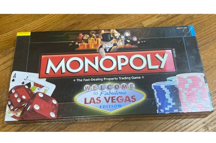 Monopoly Las Vegas Edition Board Game 2009 Hasbro for sale online