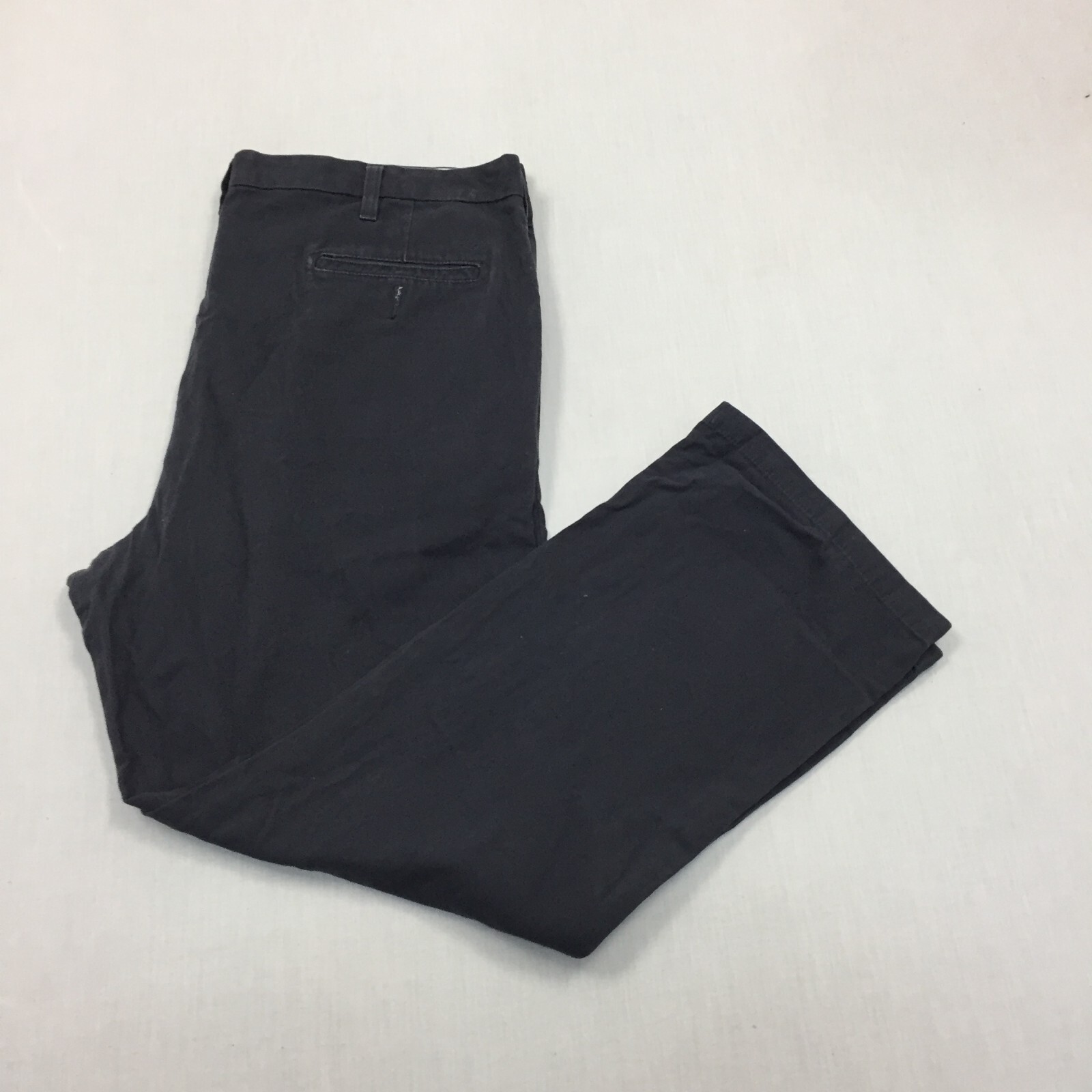 Dockers Chino Trousers Cotton Pants Straight Fit Mens Size 42W 30L Grey