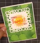 Diamond Press Summer Nesting Frames Slimline 833255 Cardmaking Flag Banner Hibsc — photo 2