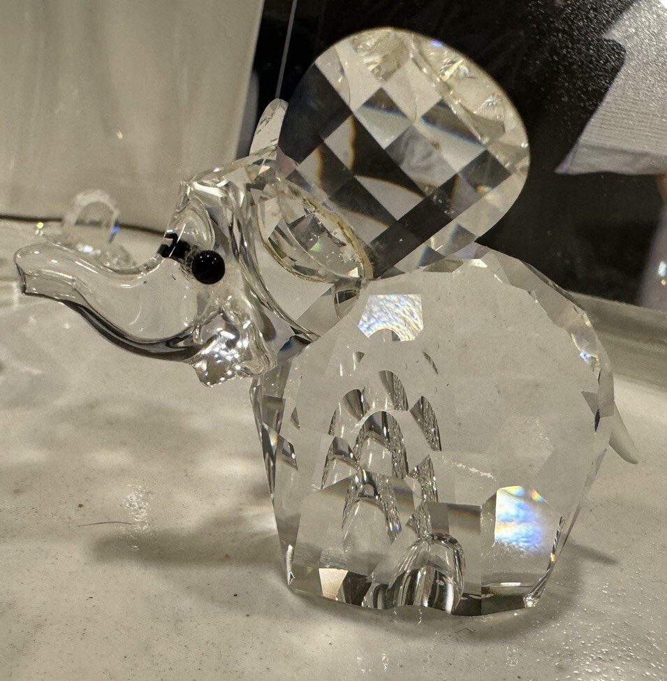 GENUINE Swarvoski Elephant