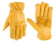 Wells Lamont Leather Work Gloves 100 Grain Cowhide Large Durable NEW 