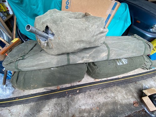 Large 24 x 18 Frame Tent Ex British Army -dry stored in good condition - Picture 12 of 17
