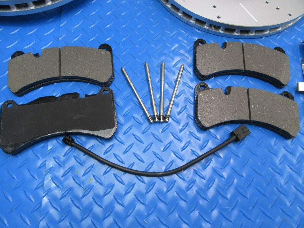 Maserati GranTurismo Gt front brake pads rotors LOW DUST TopEuro #7786
