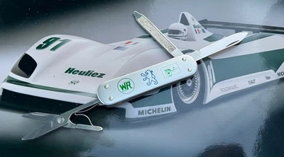 HEULIEZ PEUGEOT WR 24 H Le Mans VICTORINOX mini petit couteau suisse CANIF - Photo 1/4