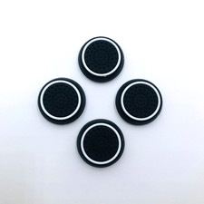 4pcs White Analog Stick Controller Thumb Cover Thumbstick Xbox One PS4 5