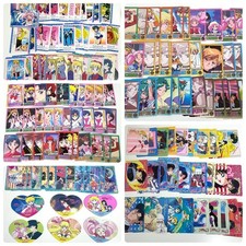 Sailor Moon Carddas Card Set 145 Cards Lot Amada PP Heart Shaped