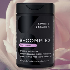 Vitamin B-Complex - Full Spectrum of B Vitamins with Methylated B12  Folate -