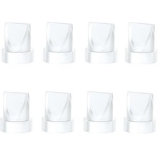 8Pcs Duckbill Valves Compatible with Momcozy M5 Wearable Breast Pump and for Mom