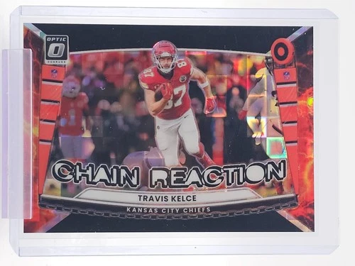 2025 Donruss Optic Travis Kelce Black Pandora (RAW)